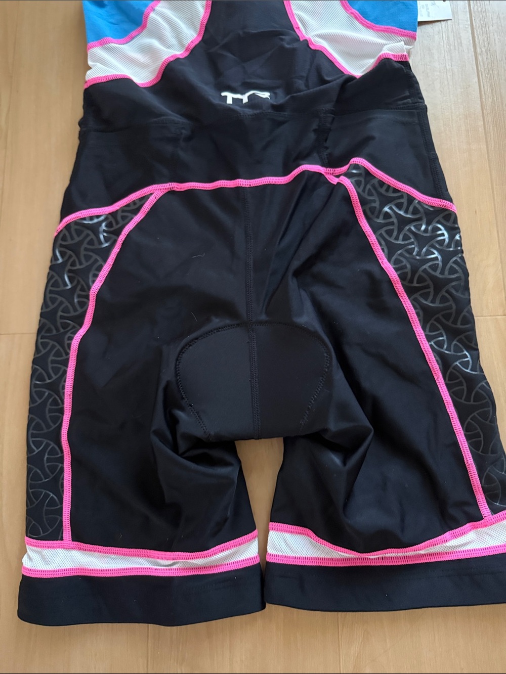 TYR WOMEN TRIATHLON RACESUIT KIT FRONT ZIPPER ATHLETIC FIT SZ XL
BLACK BLUE NWOT - Picture 13 of 13